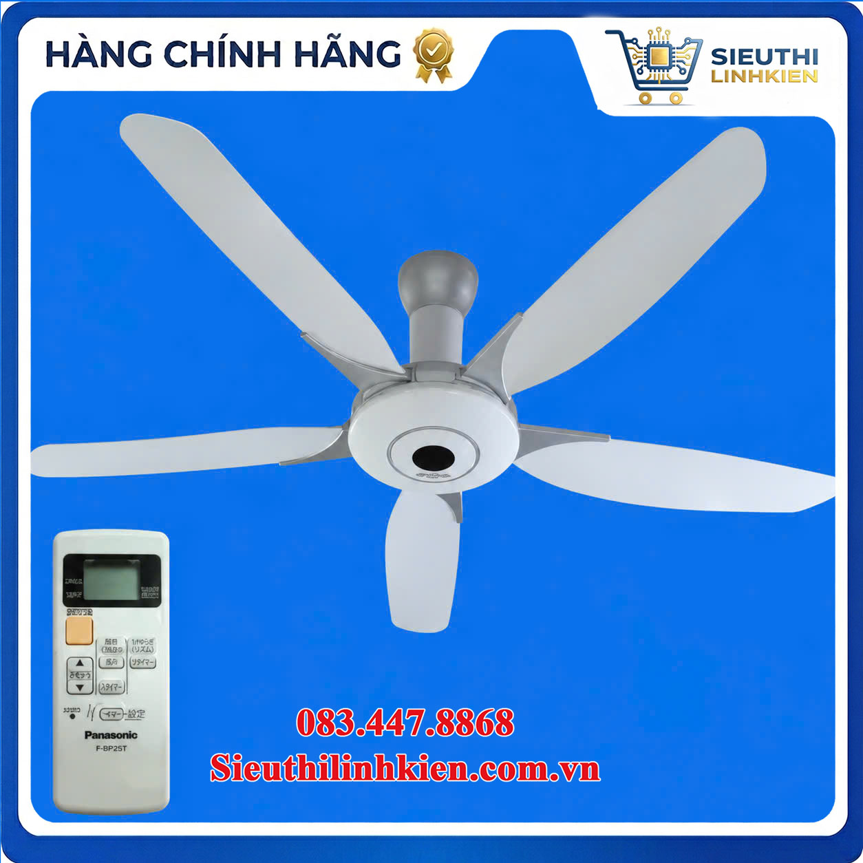 Bo Mạch Quạt Trần Panasonic F-60WWK