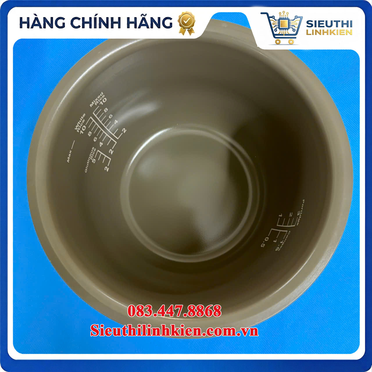 Lòng Ruột Nồi Cơm Điện Toshiba RC-18NAF Mã R7461012200021 Lòng Ruột Nồi Cơm Điện Toshiba RC-18NAF Mã R7461012200021