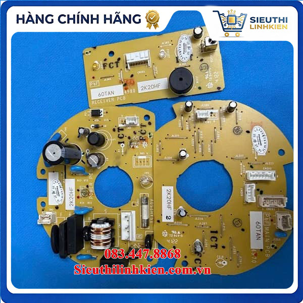 Bộ Bo Quạt Trần Panasonic F-60TAN Mã 60TAN4800ZM Chính Hãng (Bộ 3 Bo)