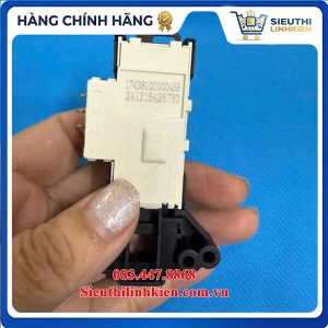 Khóa Cửa Máy Giặt Toshiba TW-BH95S2 TW-BK95S3 TW-BK105S2V TW-BK105S3V TW-BH85S2V Mã 17438100000456 Chính Hãng