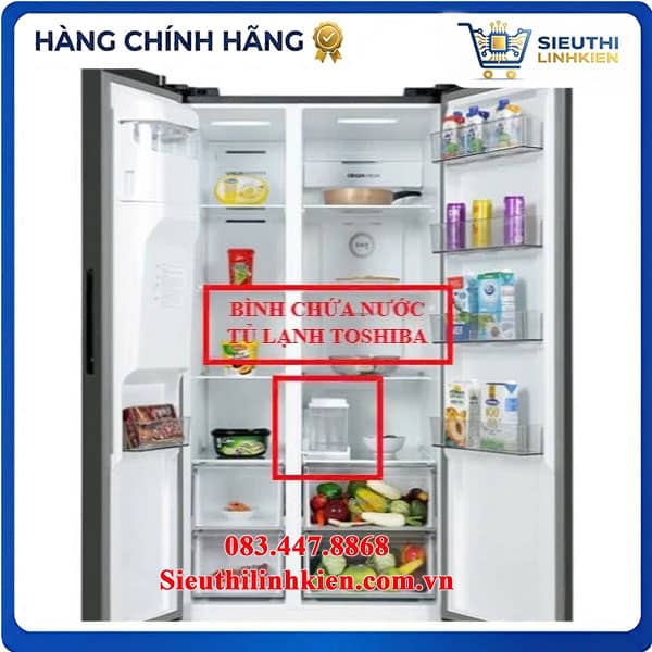 Bình Chứa Nước Tủ Lạnh Toshiba GR-RS755WIA-PGV Bình Chứa Nước Tủ Lạnh Toshiba GR-RS755WIA-PGV Mã 12131000093953 Chính Hãng