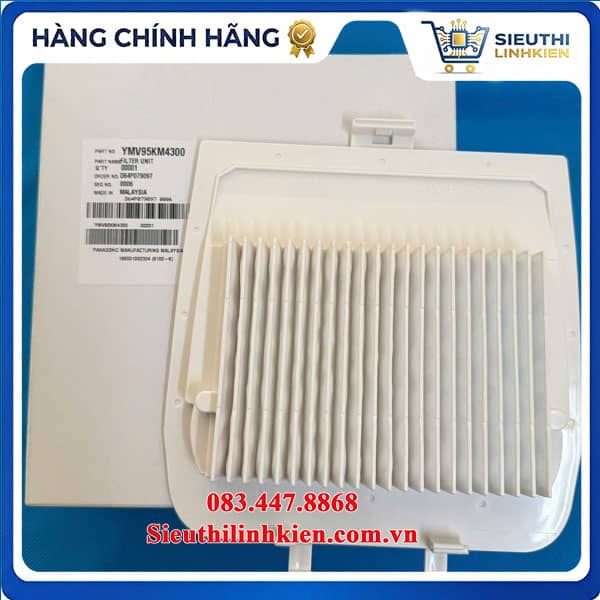 Bộ Lọc Máy Hút Bụi Panasonic MC-CL563RN46-VN MC-CL565KN46-VN Mã YMV95KM4000 Chính Hãng Bộ Lọc Máy Hút Bụi Panasonic MC-CL563RN46-VN MC-CL565KN46-VN Mã YMV95KM4000 Chính Hãng