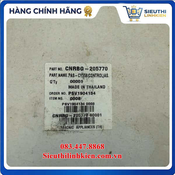 Bo Mạch Tủ Lạnh Panasonic NR-CY558GKVN Mã CNRBG-205770 Chính Hãng Bo Mạch Tủ Lạnh Panasonic NR-CY558GKVN Mã CNRBG-205770 Chính Hãng