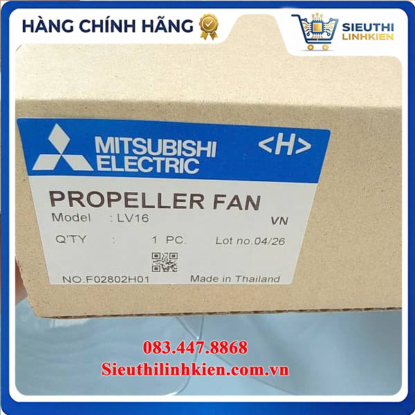 Hộp Cánh Quạt Mitsubishi F02802H01 Chính Hãng Hộp Cánh Quạt Mitsubishi F02802H01 Chính Hãng
