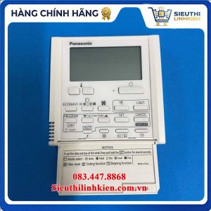 Điều Khiển Có Dây Điều Hòa Âm Trần 2 Chiều Panasonic U-34PZ3H5 Mã CV6233317854 Chính Hãng