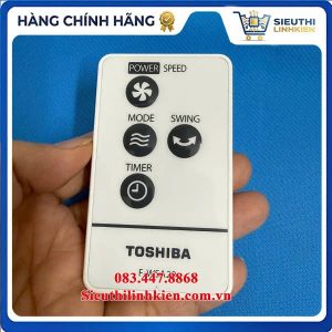 Điều Khiển Từ Xa Quạt Treo Tường Toshiba F-WSA20(H)VN Mã 17117000A03519 Chính Hãng