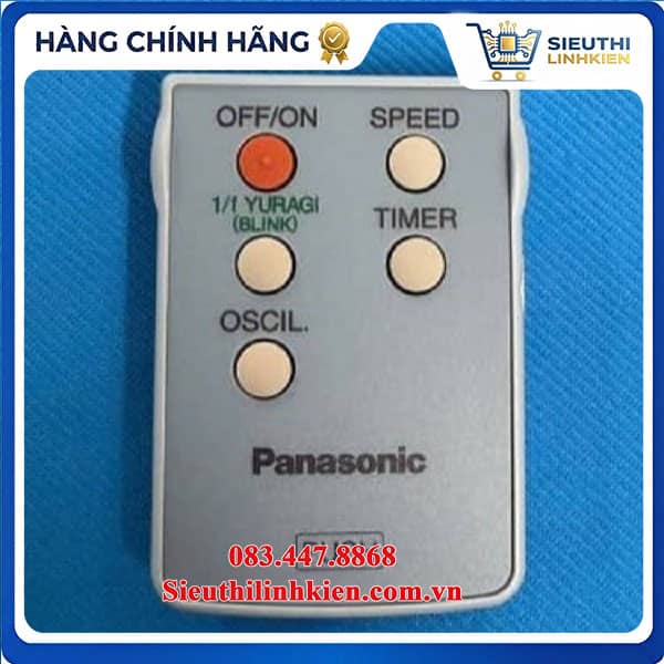 Điều Khiển Từ Xa Quạt Panasonic F-308NH Mã 308NH1600ZMA Chính Hãng Điều Khiển Từ Xa Quạt Panasonic F-308NH Mã 308NH1600ZMA Chính Hãng