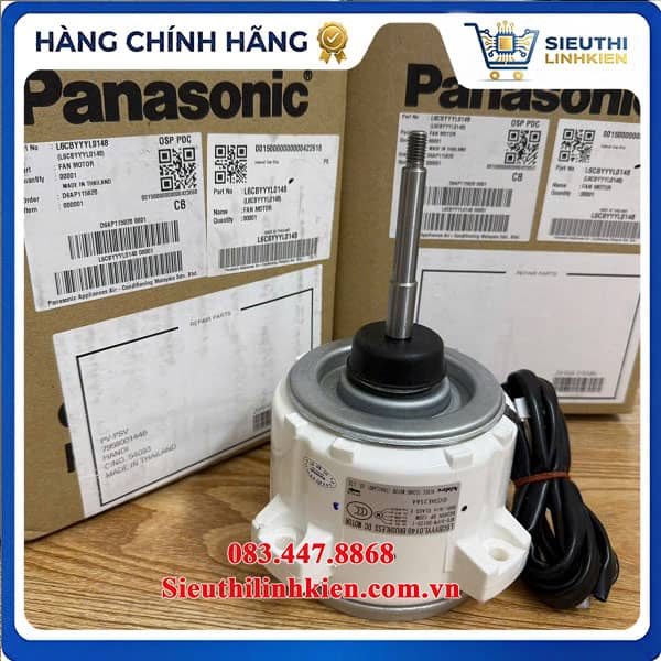 Mô tơ Quạt Dàn Nóng Panasonic U-10LE1H7E L6CBYYYL0148 Chính Hãng
