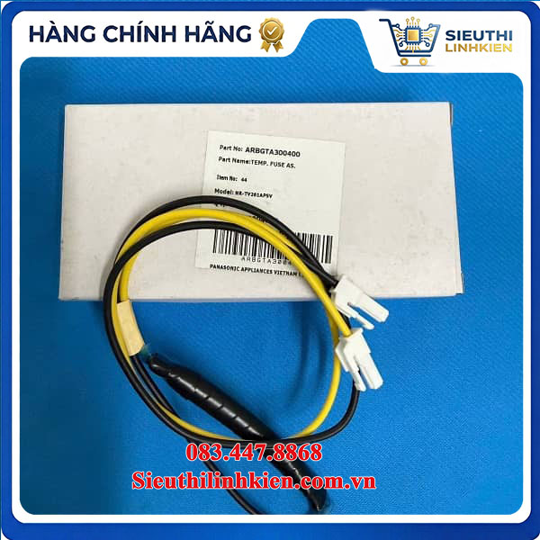 Cầu Chì Nhiệt Tủ Lạnh Panasonic ARBGTA300400 Cho NR-BV288XSVN, BL300, BL340, BV328, BA228 Chính Hãng Cầu Chì Nhiệt Tủ Lạnh Panasonic ARBGTA300400 Cho NR-BV288XSVN, BL300, BL340, BV328, BA228 Chính Hãng