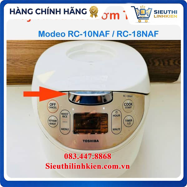 Lẫy Khóa Nắp Nồi Cơm Điện Toshiba RC-18NAF RC-10NAF Lẫy Khóa Nắp Nồi Cơm Điện Toshiba RC-18NAF RC-10NAF