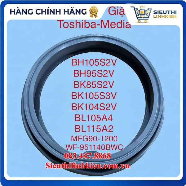 Ron (Gioăng) Cửa Máy Giặt Toshiba & Midea Tương Thích Nhiều Model Ron (Gioăng) Cửa Máy Giặt Toshiba & Midea Tương Thích Nhiều Model